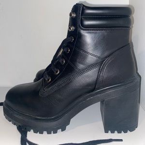 Zara chunky ankle boot